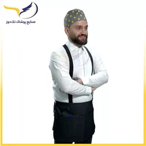 پیش بند کمری جین مدل نیکام