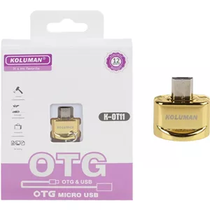 تبدیلOTG micro شرکت کلومن مدل K-OT11