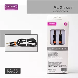 کابل AUX شرکت کلومن مدل KA - 35 طول یک متر