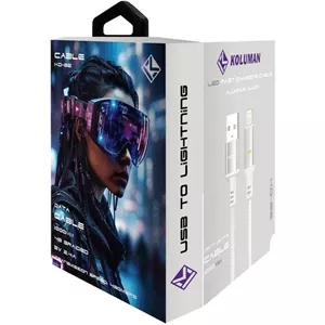 کابل شارژ ios لایتنیگ شرکت کلومن  Koluman مدل KD-82