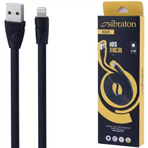 کابل لایتنینگ 2.1 آمپر سیبراتون S222i طول 1.1 متر
