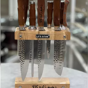 سرویس چاقو اشپزخانه لایف اسمایل مدل NSEL 18