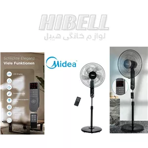 پنکه ایستاده ریموت دار مایدیا اصلی مدل Midea FS40-15FR