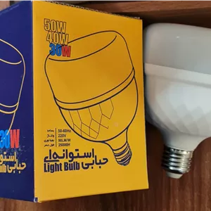 لامپ استوانه ای ۳۰ وات زانیس رنگ نور طبیعی