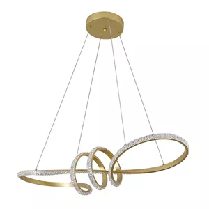 لوستر تارا مدل پروانه کریستالی مدرن کد COK120