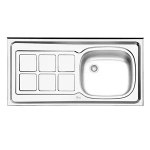 سینک روکار کلاسیک برند ایلیا استیل ILIA STEEL مدل 122