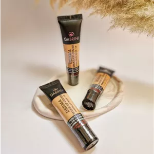 کرم پودر تیوپی اورجینال مات Derma Gabrin حجم میل40 spf15 Maku-Up Cover گابرینا اصلی