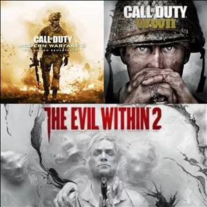 Call of Duty  Modern Warfare  2 Campaign Remastered Call of Duty WWII - Gold Edition The Evil Within 2