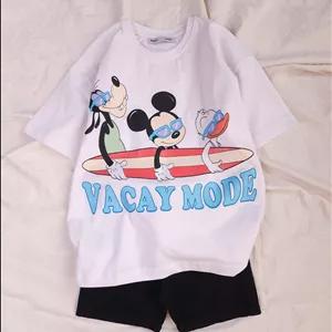 تی شرت تک برند مانکی طرح میکی موس گروه سنی 7 تا 10 سال کد 1531