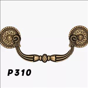 دستگیره دوپیچ مدل پلاک گرد کد P310