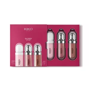 پک لیپ گلاس کیکو ( Glossy lip set01 kiko) 