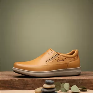 کفش چرم  طبیعی مردانه