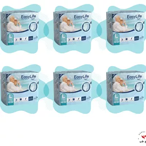 پوشینه شورتی بزرگسال سایز بزرگ پک 6 عددی