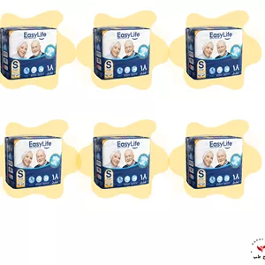 پوشینه چسبی بزرگسال سایز کوچک پک 6 عددی