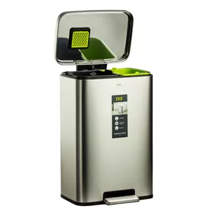 سطل زباله 45 لیتر تیتانیوم اکو EKO MADISON-9361P-MMT