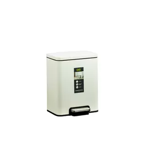 سطل زباله 20 لیتر سفید اکو EKO MADISON-9361P-WH
