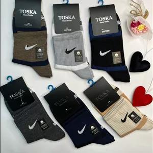 جوراب مردانه نیم ساق(12جفت)طرح نایک کد1231