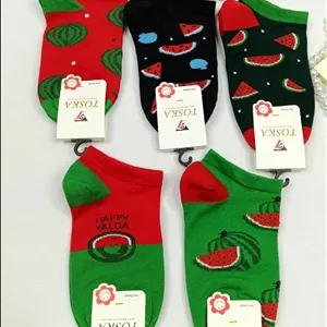 جوراب یلدایی(10جفت)مچی زنانه کد2180