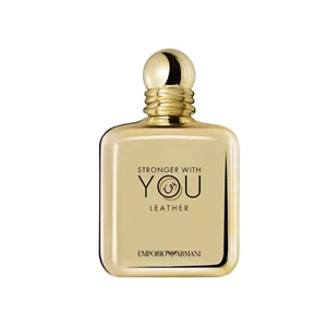 ادو پرفیوم مردانه امپریو آرمانی مدل Stronger With You Leather حجم 100 میلی لیتر