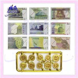 چرتکه 10 میل تخت پلاستیکی