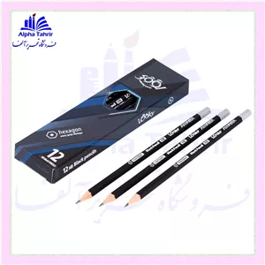 مداد مشکی گرد طرح دار ( لوکی )