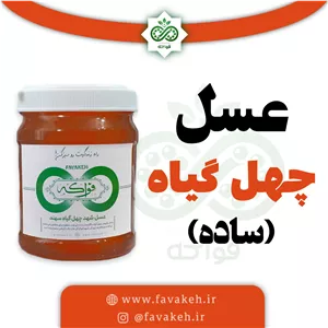 عسل شهد چهل گیاه سهند فواکه (طعم ساده) 1 کیلو
