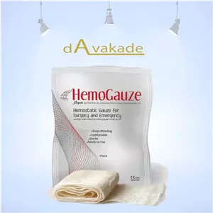 هموگاز 10×40 گاز بندآورنده خونریزی HEMOGAUZE