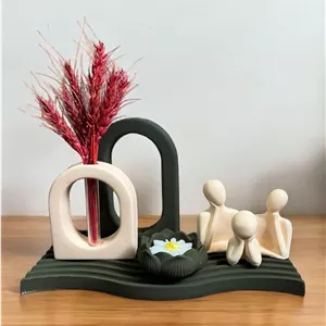 گلجا استند شات شمع مجسمه خانواده (دکوری۷تیک)