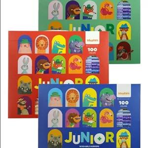 ماژیک اسکول فنس 100 رنگ مدل جونیور