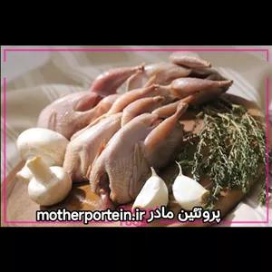 گوشت گرم بلدرچین 1 کیلویی پاک شده