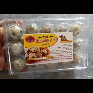 تخم بلدرچین 15 عددی 