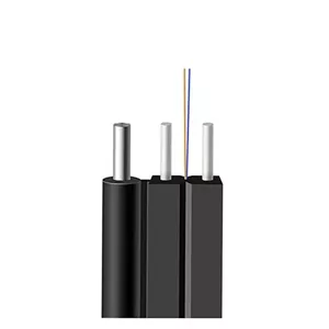 دراپ فیبر نوری سینگل مد سه مهار NEXANS نگزنس 2 کور قرقره 1،000 متر