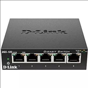 سوئیچ دی-لینک مدل DGS-105 ظرفیت ۵ پورت گیگابیت