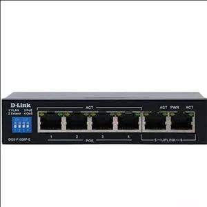 سوییچ 6 پورت دی-لینک مدل DGS-F1006P-E