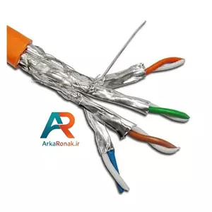 کابل شبکه CAT7 S/FTP NEXANS نگزنس تمام مس تست فلوک پرمننت- قیمت 1 متری