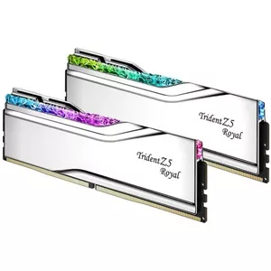 رم کامپیوتر جی اسکیل دو کاناله Trident Z5 Royal RGB فرکانس 6400 مگاهرتز DDR5 تایمینگ CL32 حافظه 64 گیگابایت