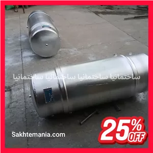 قیمت منبع دوجداره 400 لیتری آبگرم گالوانیزه ۳ ۵خرید منبع دوجداره از کارخانه + ارسال فوری