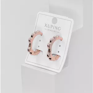 گوشواره حلقه‌ای دفرمه برند ژوپینگ XUPING