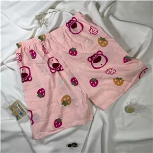 شلوارک نخی زنانه راحتی 4508