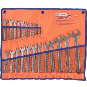 خرید آچار تخت و رینگی|مدل GK-PRO|مجموعه 22 عددی