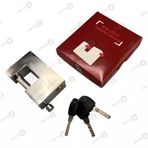 قفل کتابی ایساتیس فولادی 100 ناودانی