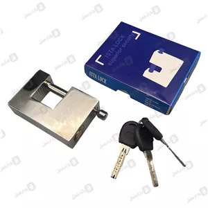 قفل کتابی ایساتیس فولادی 90 ناودانی