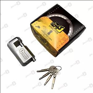 قفل کتابی کهن دمبلی چهارپر 85