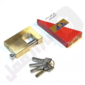 قفل کتابی دلتا برنجی 090