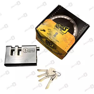 قفل کتابی کهن چهارپر دودهنه  100