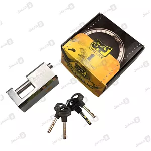 قفل کتابی کهن دمبلی ضداسید پخدار 100
