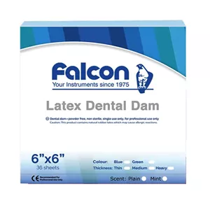 لاستیک رابردم فالکن - Falcon Latex Dental Dam
