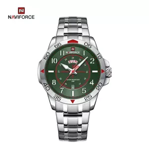 ساعت مردانه نیوی فورس NF 9204 S/GN/S نقره ای سبز