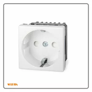 پریز برق 45×45 سفید سوپیتا