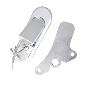 قفل سوئیچ دار عمودی نقره ای (کوچک) مدل AB301-3  جوینت